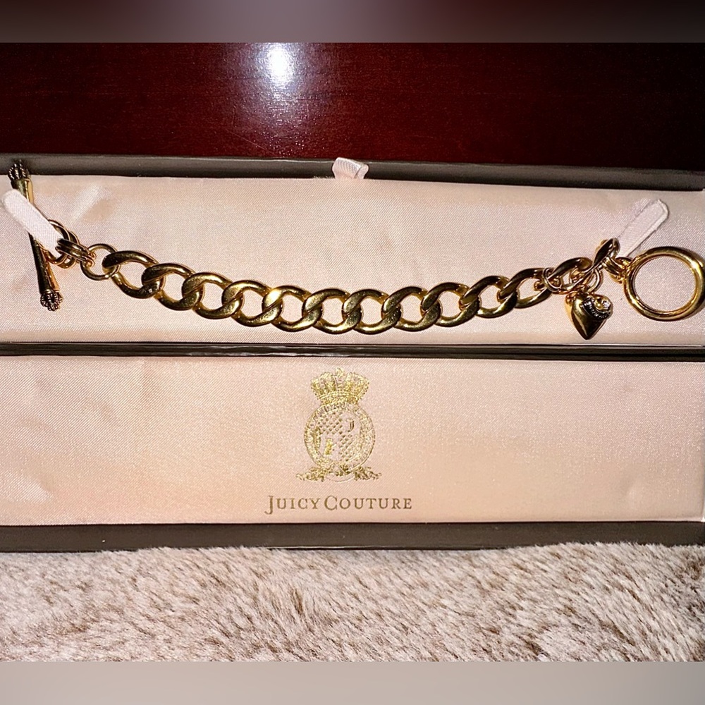 ❌SOLD❌Juicy Couture Gold Charm Bracelet